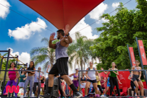 Renata Mozzini no Arpoador