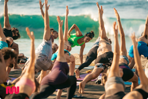 Renata Mozzini no Arpoador