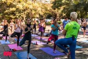 Renata Mozzini no Arpoador