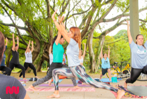 Renata Mozzini no Arpoador