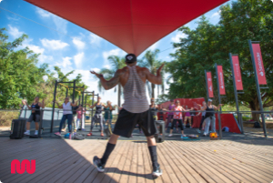 Renata Mozzini no Arpoador