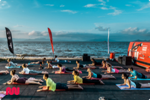 Renata Mozzini no Arpoador