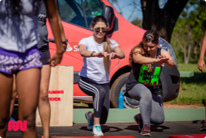 Renata Mozzini no Arpoador