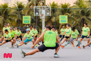 Renata Mozzini no Arpoador