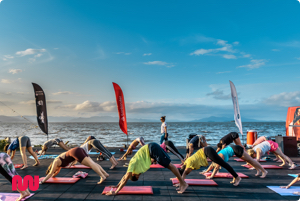 Renata Mozzini no Arpoador