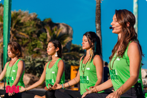 Renata Mozzini no Arpoador