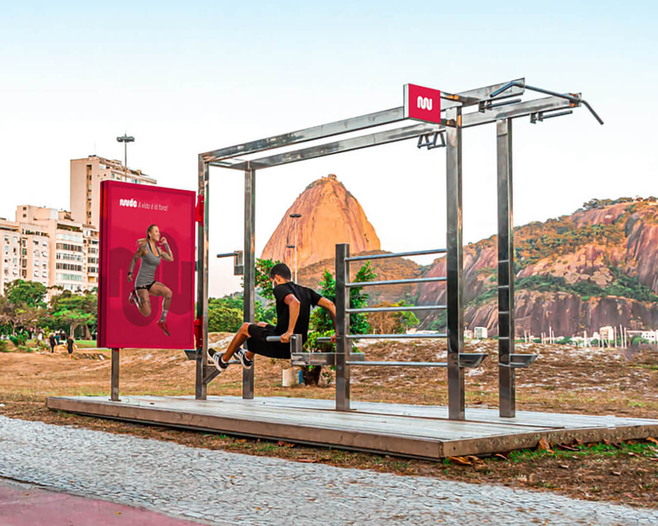 Renata Mozzini no Arpoador