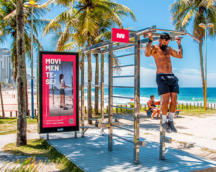 Renata Mozzini no Arpoador