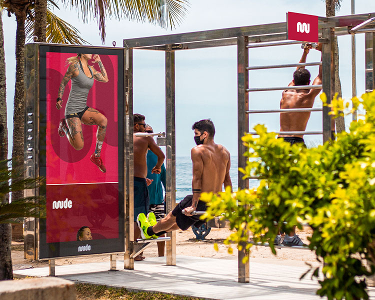 Renata Mozzini no Arpoador